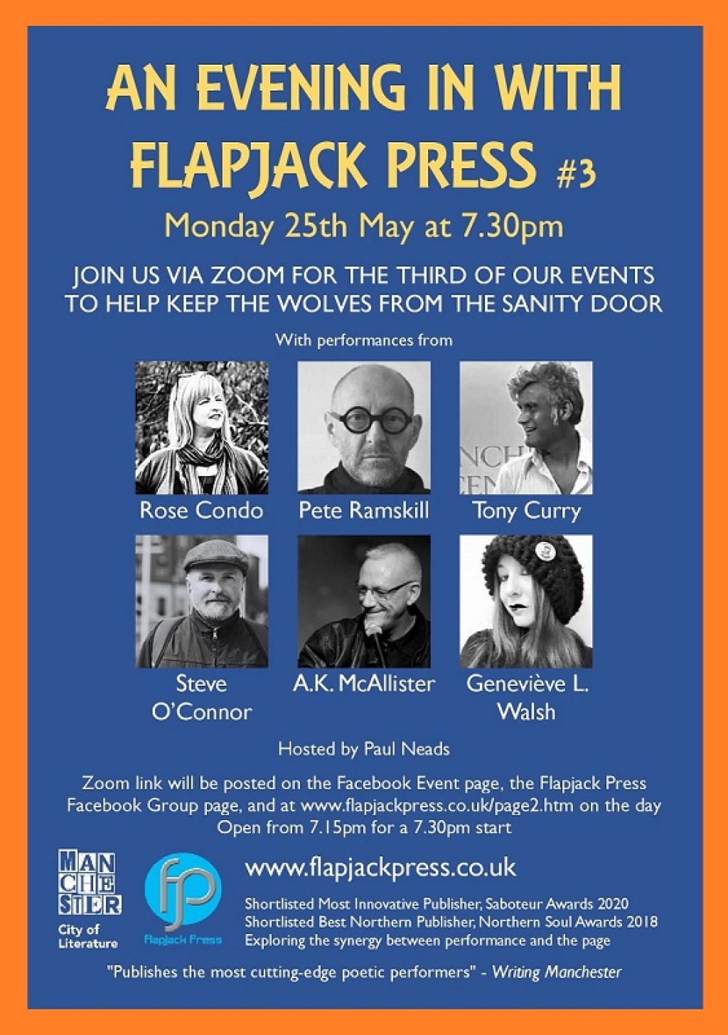 An Evening In with Flapjack Press #3
