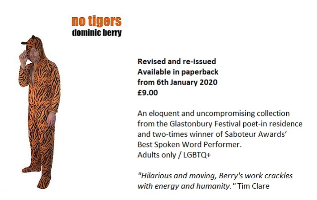 No Tigers – revised & re-issued OUT NOW