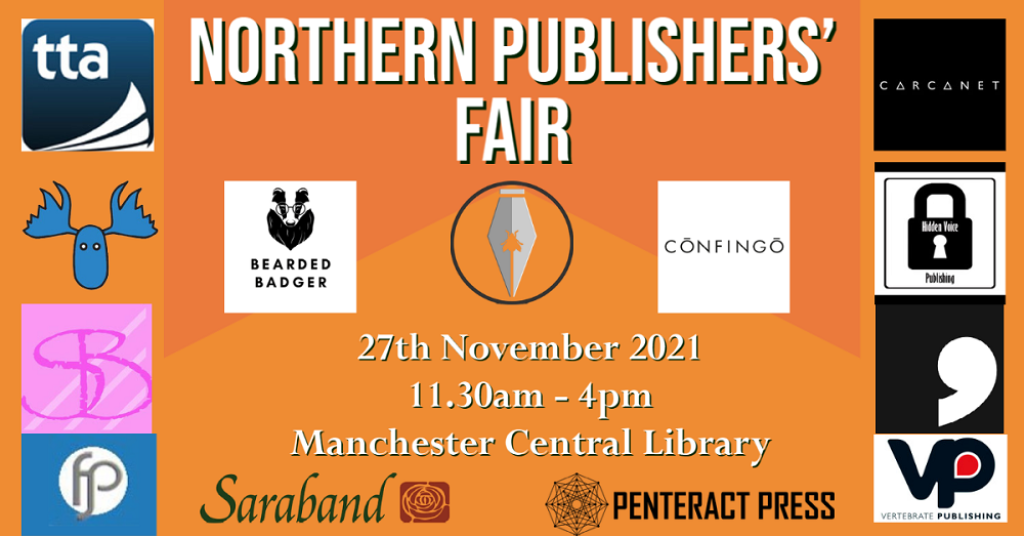 Northern Publishers' Christmas Book Fair - Sat 27 Nov